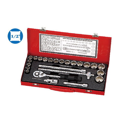 24PCSKINGTOOLS: 24pcs King Tools Socket Set