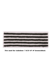 SEALS: 9-Inch 6mm Black String Repair (5 Sheets)