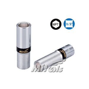 1/2"DR. Deep Socket 6PT (Long / Chrome)