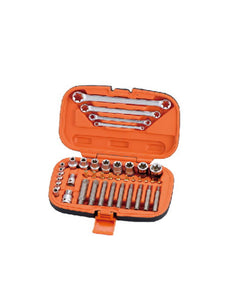 CD23441EAABP: 1/4''&3/8''&1/2''DR STAR SOCKET WRENCH SET