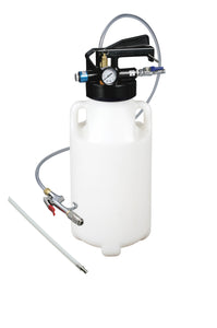 QS2115AL-15: QS-2115AL PNEUMATIC OIL(ATF) & LIQUID DESPENSER + 17 PCS ATFADAPTER + UNIVERSAL FLEXIBLE RUBBER NOZZLE