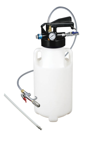QS2115AL-15: QS-2115AL PNEUMATIC OIL(ATF) & LIQUID DESPENSER + 17 PCS ATFADAPTER + UNIVERSAL FLEXIBLE RUBBER NOZZLE