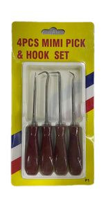 4PCSHP: 4PCS MIN HOOK AND PICK SET