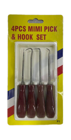4PCSHP: 4PCS MIN HOOK AND PICK SET